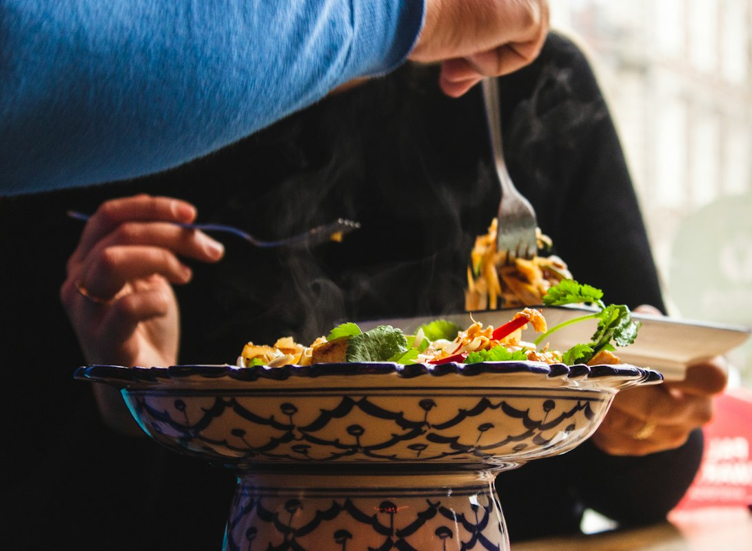 Salade Asiatique aux Crevettes